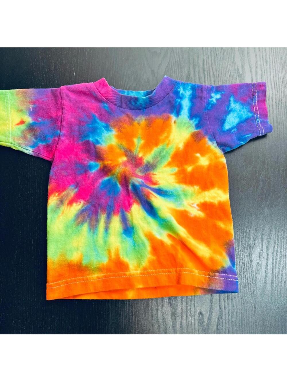 Alstyle Vibrant Tie Dye Short Sleeve Tee